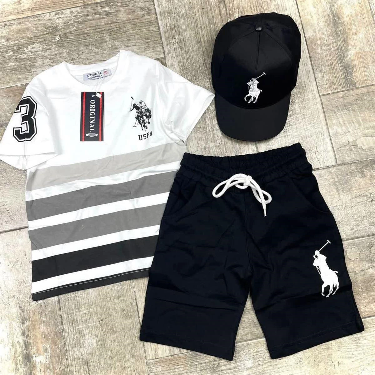 سه تیکه تیشرت شلوارک کلاه پولو ترک کد 4375 681bd1df-d42a-4d00-b58f-84da3daf39d0.jpg