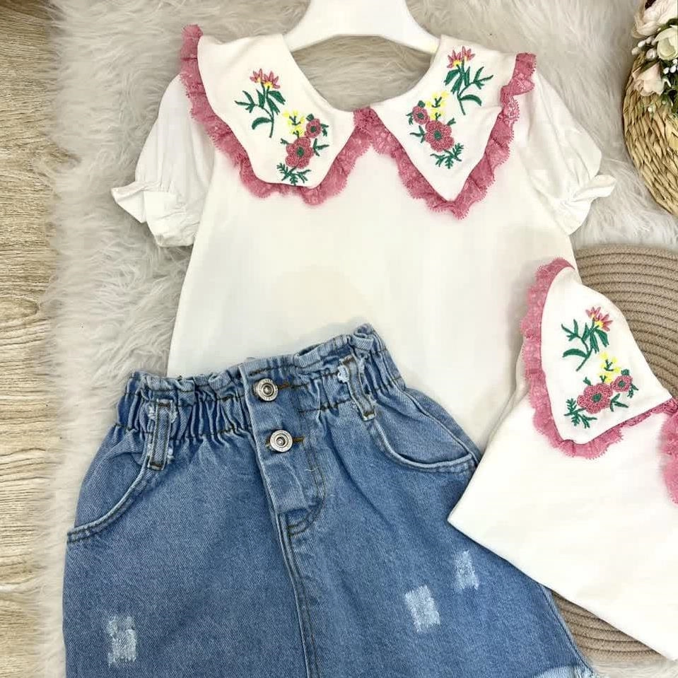 دوتیکه گلدوزی و دامن جین زارا ترک کد 5987 df555a2f-fd71-4424-87f9-b98a8bf4c525.jpg