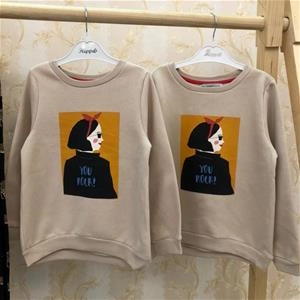 بلوز طرح rockدخترانه ترک کد 2544