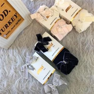 گیره و جوراب شلواری پاپیون مخمل دخترانه ترک کد 1431