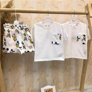 دو تیکه تیشرت شلوارک میکی مارک زارا ترک کد 3101