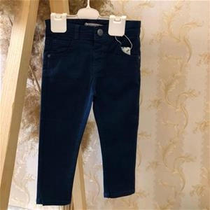 شلوار کتان سرمه ای پسرانه ترک کد 2435