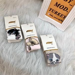 جوراب شلواری نخ پنبه دخترانه ترک کد 2299
