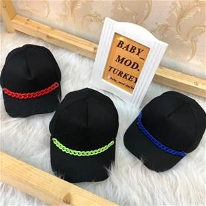 کلاه نقابدار مشکی دخترانه کد 2564