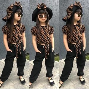 ست سه تیکه خنک فندی دخترانه ترک کد 1160