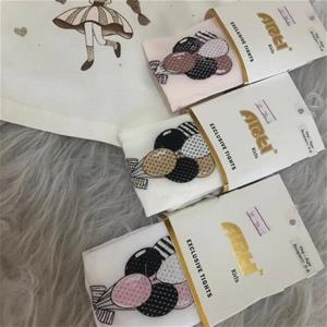 جوراب شلواری طرح بادکنک دخترانه ترک کد 3356