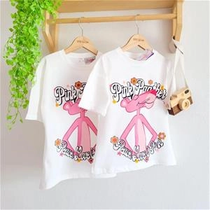 تیشرت پلنگ صورتی مارک زارا دخترانه ترک کد 2679