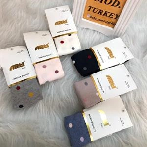 جوراب شلواری توپ رنگی دخترانه ترک کد 2283