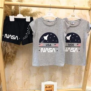 دو تیکه تیشرت شلوارک ناسا ترک کد 3230