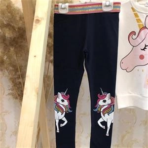 شلوار نخ پنبه تک شاخ دخترانه ترک کد 1361