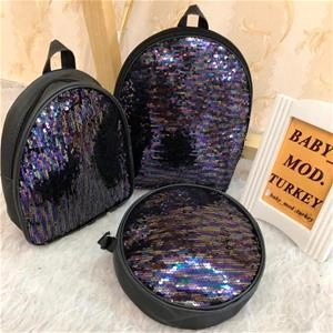 کیف پولکی هفت رنگ دخترانه کد 1462