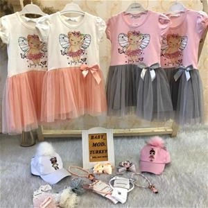پیراهن فرشته دخترانه کد 1054