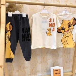 دو تیکه تیشرت شلوار شیرشاه مارک زارا پسرانه ترک کد 2795