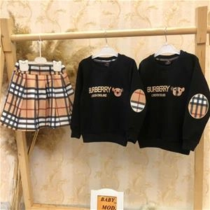 دو تیکه بلوز دامن بربری دخترانه ترک کد 2658
