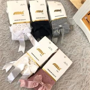 جوراب شلواری ضخیم پاپیون دار دخترانه ترک 1578