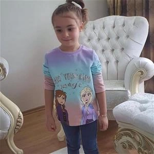بلوز کرکدار پولکی السا دخترانه ترک کد 1254