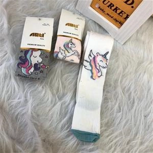 جوراب شلواری تک شاخ دخترانه ترک کد 2354
