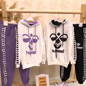 هودی شلوار hummel در دو رنگ ترک کد 2234