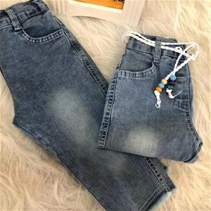 شلوار لی مام دخترانه ترک کد 3142