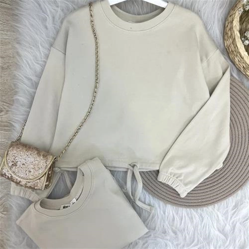 بلوز درجه یک ترک پایین گره ای 4-12سال کد 10378