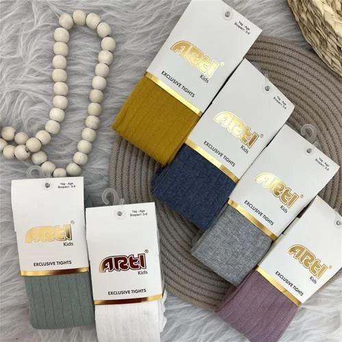 جوراب شلواری مجلسی ترک 5-8سال کد 6180