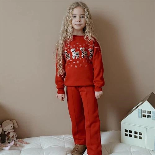 ست دوتیکه کرکدار اهو  نگین دار ترک کد 18748