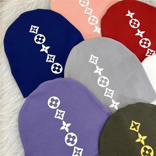 کلاه کبریتی دولایه طرح لویی ویتون فری سایز 2-8سال کد 111