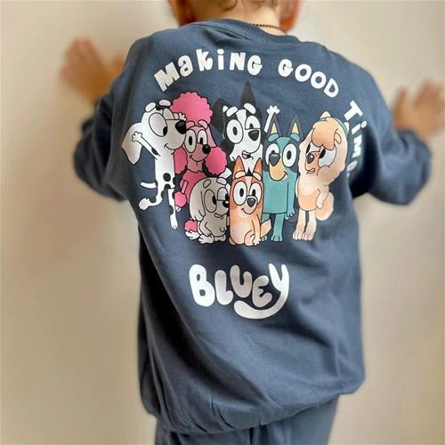 دوتیکه دورس شلوارپشت طرح دار bluey  ترک کد 5621