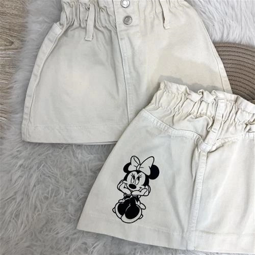 دامن جین میکی زارا 2تا10سال  ترک کد 5798