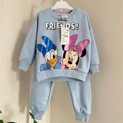 تکرار دوتیکه دورس شلوار میکی friends  ترک chvh  کد 5606