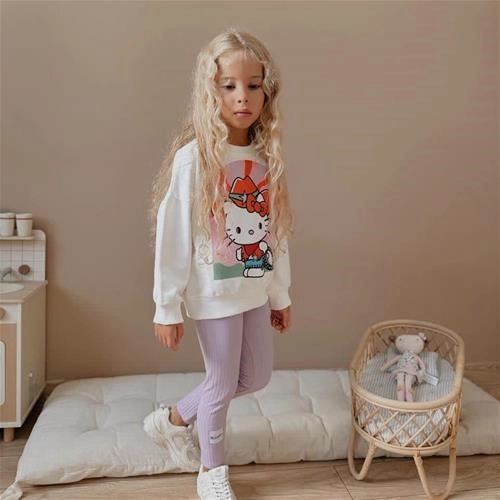 دوتیکه دورس سه نخ شلوار کیتی ترک 3-10سال کد 18354