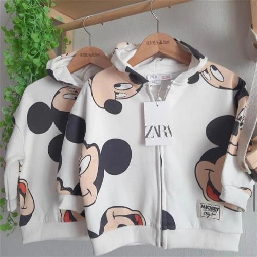 سویشرت ضخیم میکی مارک زارا کد 1498