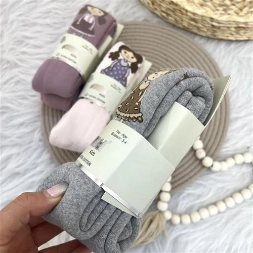 جوراب شلواری حوله ای ترک کد 6206