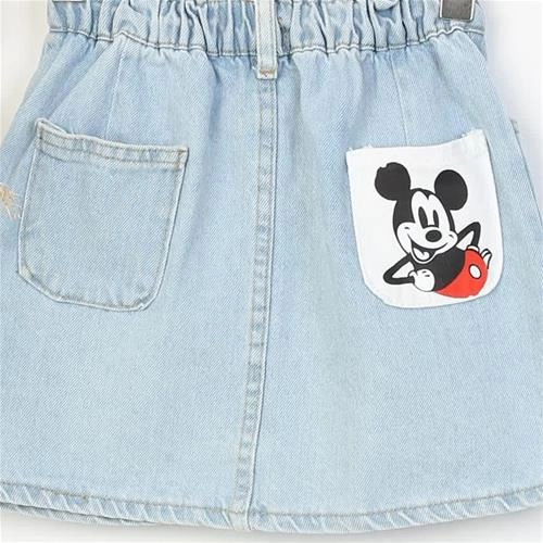 دامن جین  پشت میکی زارا ترک کد 5784