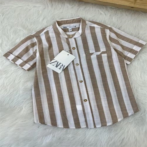 پیراهن راه راه رارا ترک کد 4576