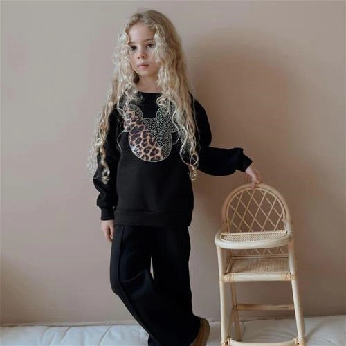 ست دوتیکه کرکدار میکی نگین دار ترک کد 18790