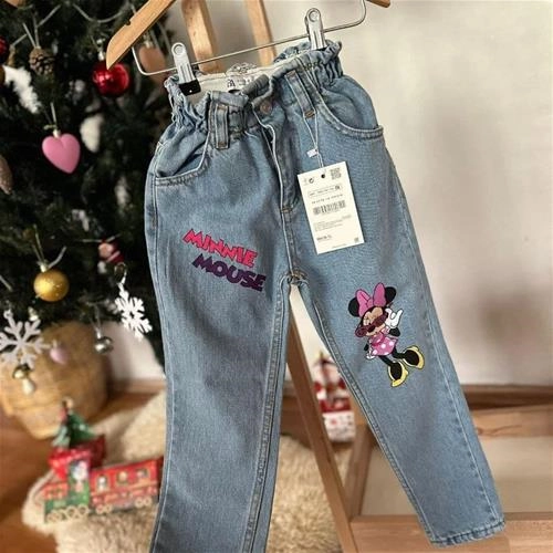 تکرار شلوار جین میکی عینک ترک زارا کد 5748