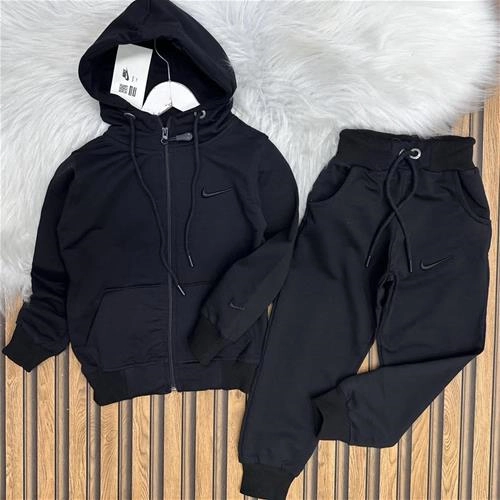 دوتیکه سویشرت شلوار نایکی جنس درجه یک ترک 2-16سال کد 18331