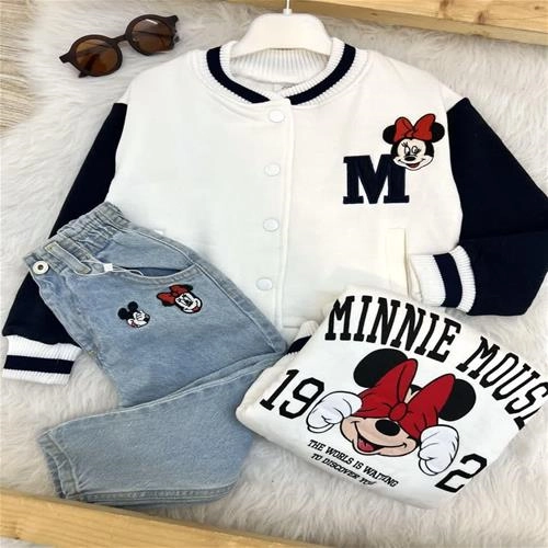 کت کرکدار دکمه دار میکی جدید ترک کد 4947