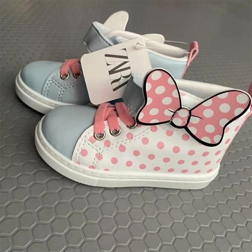 کفش ساقدار  طرح پاپیون مارک زارا دخترانه ترک کد 5138