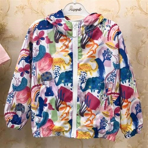 بارانی استردار ابرنگی دخترانه ترک کد 2571