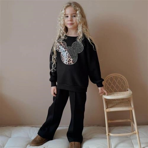 ست دوتیکه کرکدار میکی نگین دار ترک کد 18790