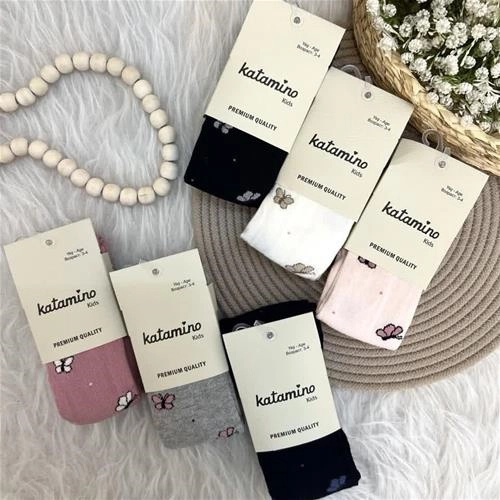 جوراب شلواری پروانه ترک کد 3-10سال سال کد 6279