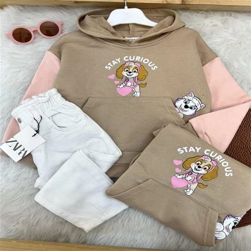 هودی پاپاترول  سه نخ زارا ترک کد 5158