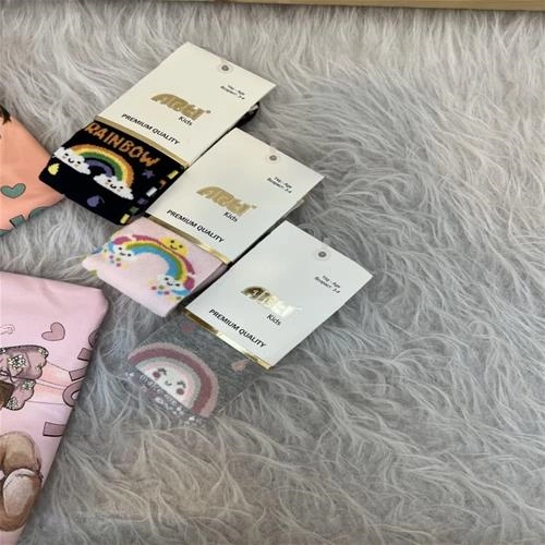 جوراب شلواری رنگین کمان ترک کد4323