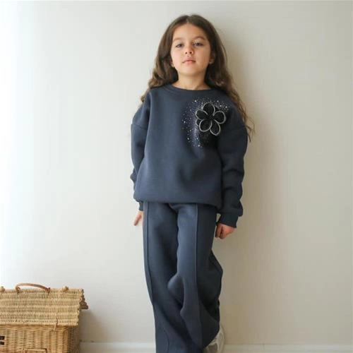 ست دوتیکه کرکدار گل برجسته ترک کد 18784