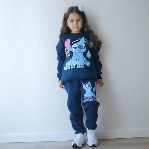 ست دو تیکه کرکدار استیچ ترک کد 18688