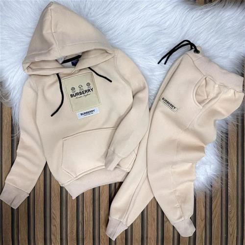 هودی شلوار کرکدار  بربری 2-16سال کد  10238