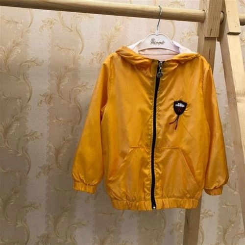 بارانی استردار زرد پسرانه ترک کد 2398