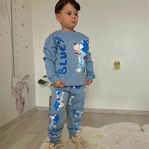 ست دو تیکه کرکدار بلویی ترک کد 18687